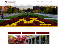 umn.edu home page splash screen