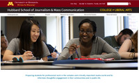 Hubbard School of Journalism home page